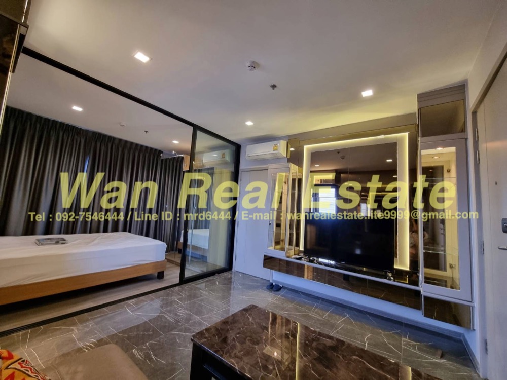 ให้เช่าคอนโดรัตนาธิเบศร์ สนามบินน้ำ พระนั่งเกล้า : ให้เช่าคอนโด politan rive  ชั้น  46 ขนาด  30 ตร.ม. ตกแต่งสวย  วิวแม่น้ำ  ครบพร้อมอยู่