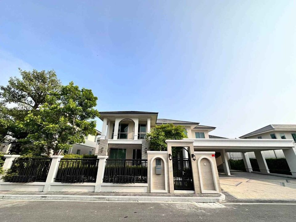 For RentHouseLadkrabang, Suwannaphum Airport : Luxury single house for rent Perfect place Sukhumvit 77 -Pet friendly