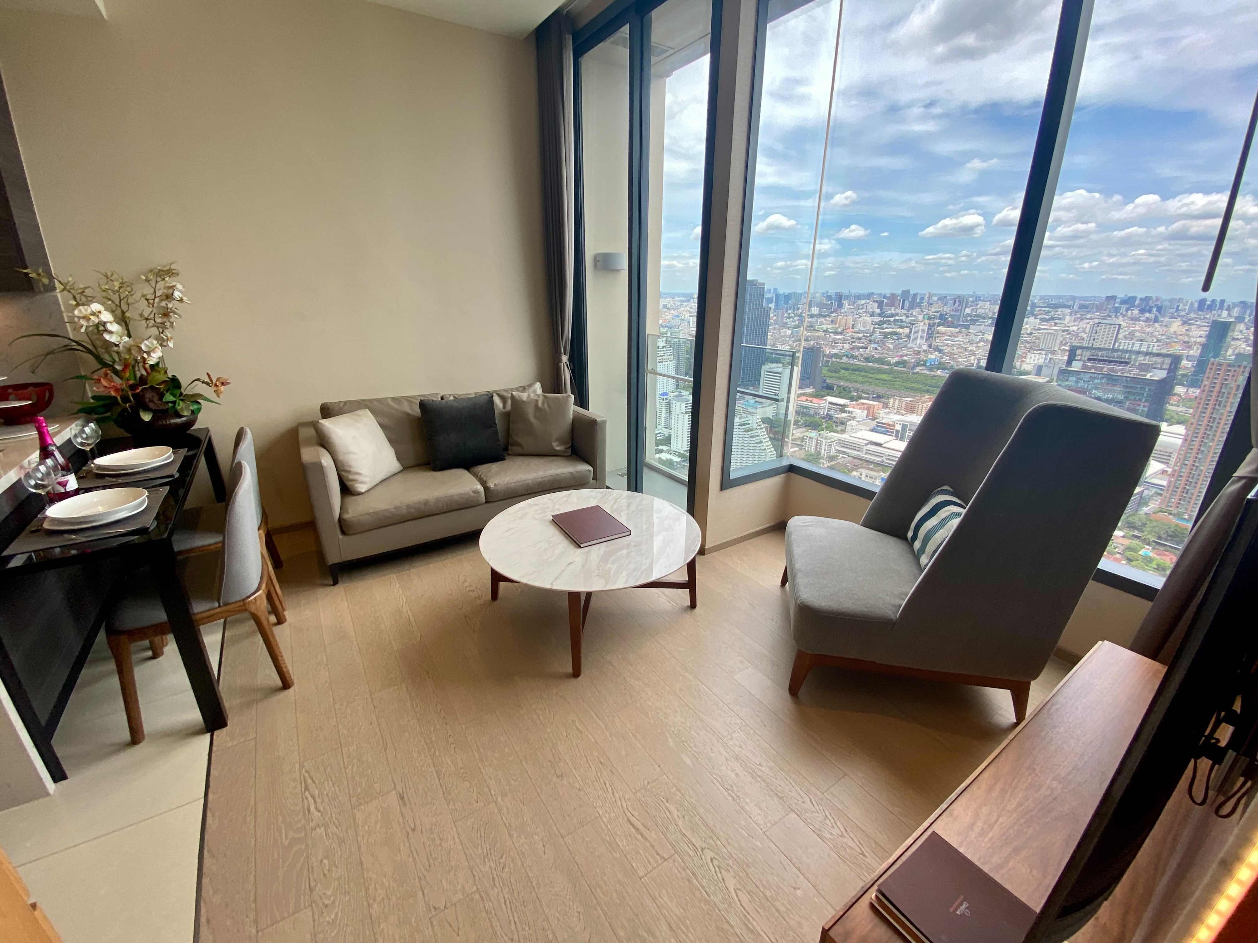 For RentCondoSukhumvit, Asoke, Thonglor : The ESSE Asoke for Rent - 1 beds - 45.00 sqm - 45000 THB