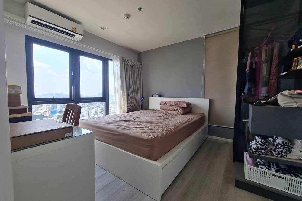 For RentCondoRama3 (Riverside),Satupadit : Code C20230700001....The Key Rama 3 for rent, 2 bedroom, 1 bathroom , high floor, furnished, ready to move in