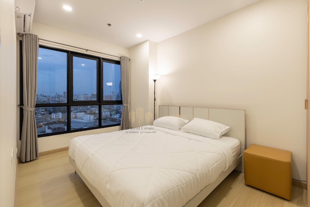 For RentCondoWongwianyai, Charoennakor : For rent, Supalai Loft Prajadhipok - Wongwian Yai, area 54.40 sq m. (2 bedrooms, 1 bathroom)