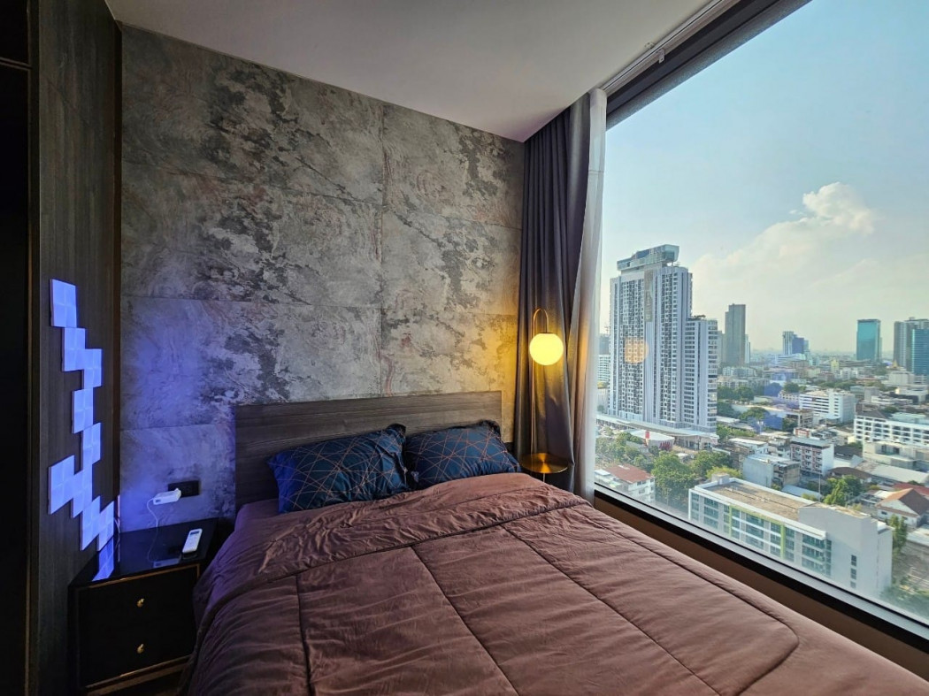 ให้เช่าคอนโดสุขุมวิท อโศก ทองหล่อ : ให้เช่า คอนโด 2 ห้องนอน The FINE Bangkok Thonglor-Ekamai 56 ตรม. หรูหรา ห้องกว้าง เฟอร์ครบ แต่งสวย วิวเมือง
