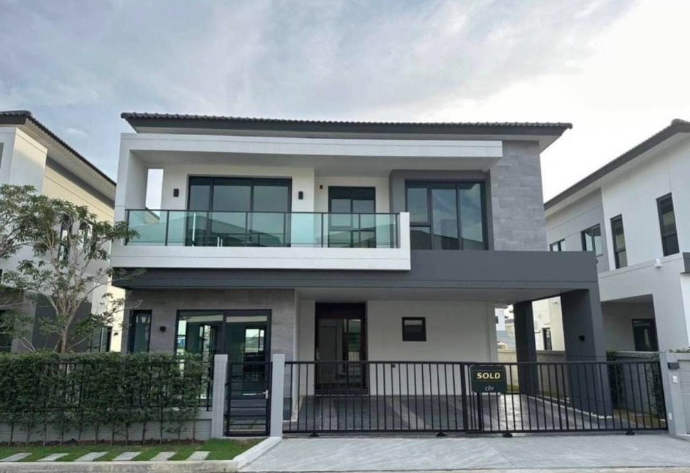 ให้เช่าบ้านบางนา แบริ่ง ลาซาล : ให้เช่าบ้าน The City โครงการใหม่ติดเมกกะบางนา กม. 7