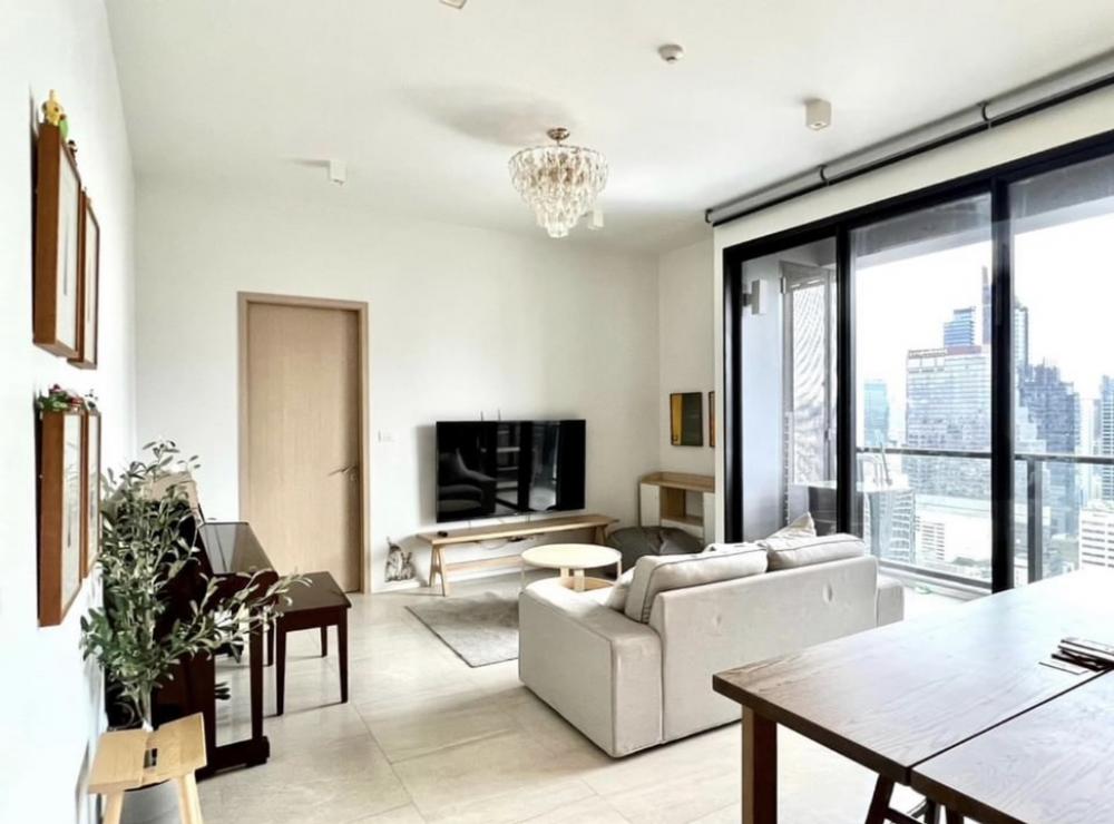 For RentCondoSilom, Saladaeng, Bangrak : ⭐️The Lofts Silom⭐️2bed high floor unobstructed view✨