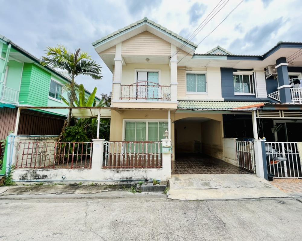 ขายทาวน์โฮมปทุมธานี รังสิต ธรรมศาสตร์ : ขายหมู่บ้านสินทรัพย์ 1 รังสิตคลอง 4 บ้านแฝด 29 ตร.ว ใหญ่หน้ากว้างมีพื้นที่ด้านข้าง