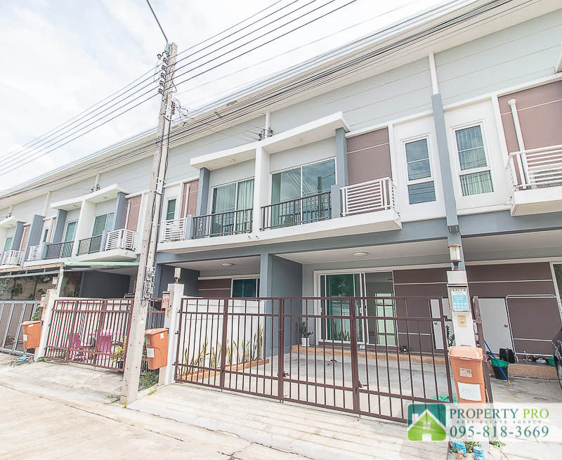 ขายทาวน์โฮมสมุทรปราการ สำโรง : SL23S-008 ขาย บ้าน ศุภาลัย เบลล่า กิ่งแก้ว ศรีนครินทร์ ทาวน์เฮ้าส์ 2 ชั้น แบบ 3 ห้องนอน 19 ตรว 91 ตรม บ้านรีโนเวทใหม่ ใกล้ บางนา หนามแดง เทพารักษ์
