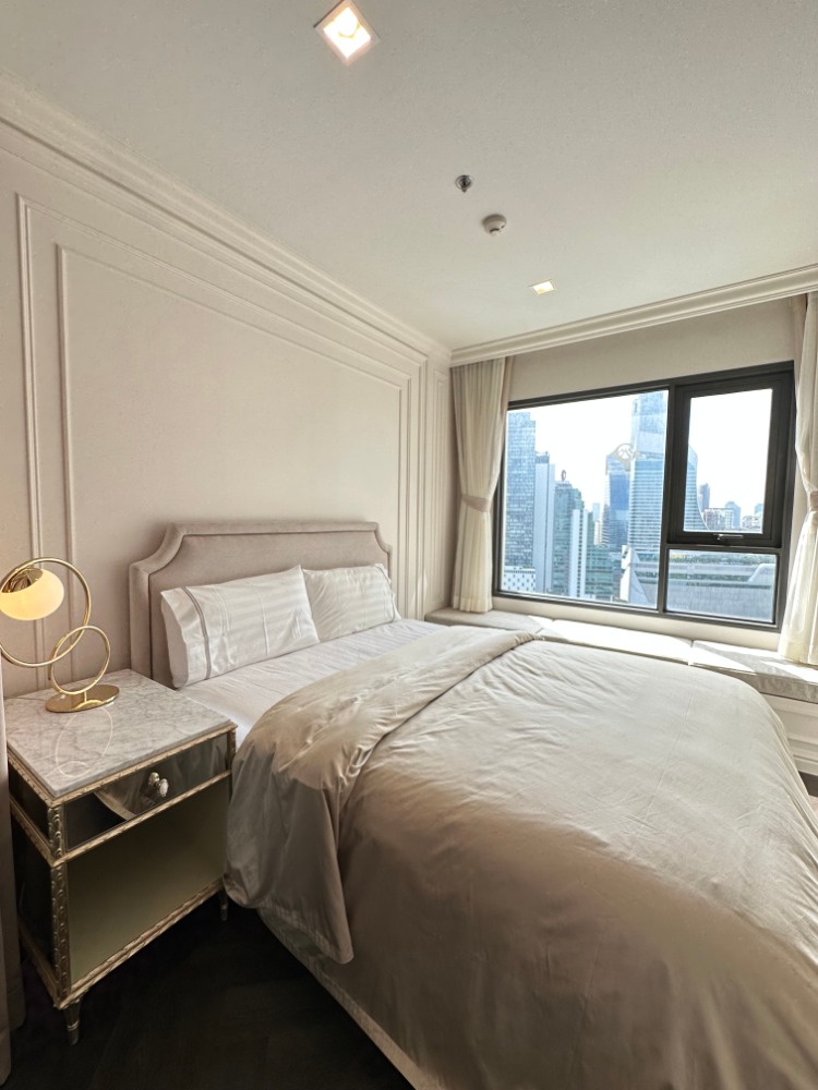 For SaleCondoWitthayu, Chidlom, Langsuan, Ploenchit : Ready to Move, full built-in, good feng shui