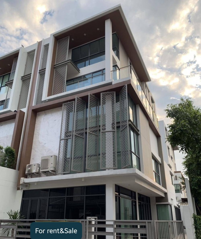 ขายโฮมออฟฟิศสาทร นราธิวาส : Sell-Rent luxury home office, 4.5 floors, 7 bedrooms, 7 bathrooms, Sathorn-Rama 3, near Central Rama 3