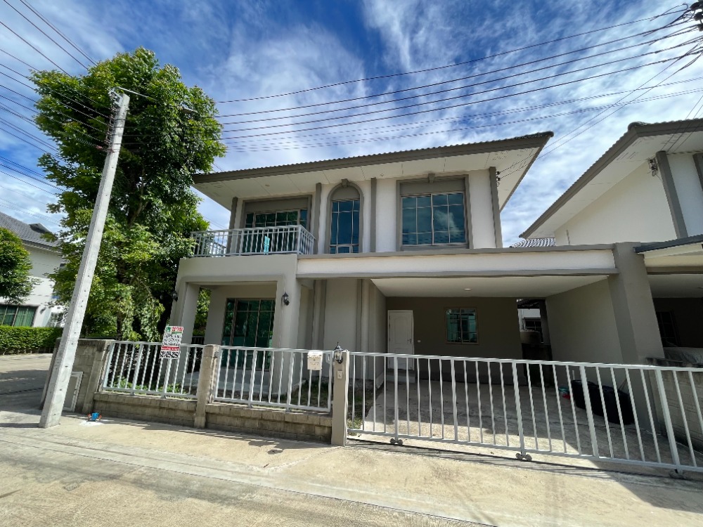 House for sale, Sena Village, Ring Road - Bang Bua Thong, behind the corner, new house, never been in the beginning of the project, near the clubhouse Loading...