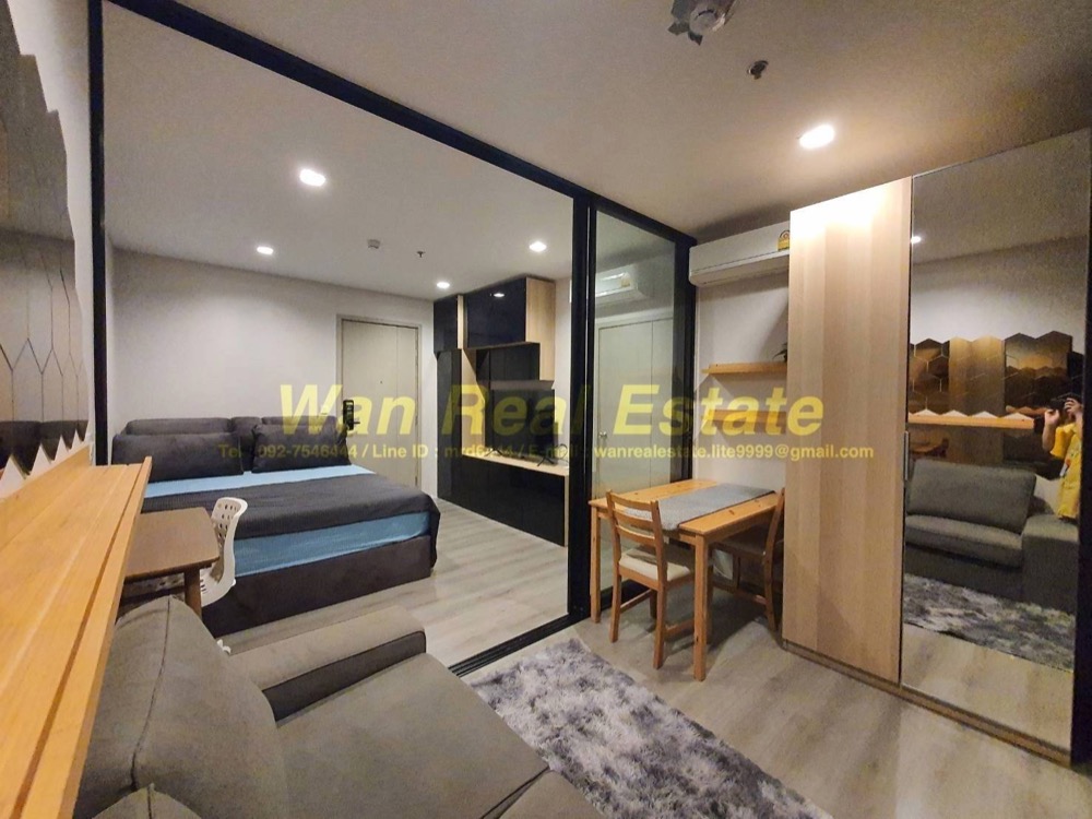 For RentCondoRattanathibet, Sanambinna : Condo for rent, politan Rive, high floor, size 31 sq m, river view, complete, ready to move in