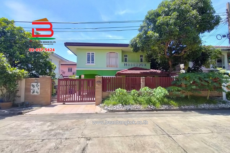 ขายบ้านมีนบุรี-ร่มเกล้า : บ้านเดี่ยว หมู่บ้าน คาซาลีน่า 2 เนื้อที่ 52.5 ตรว. ถนนนิมิตใหม่ เขตมีนบุรี