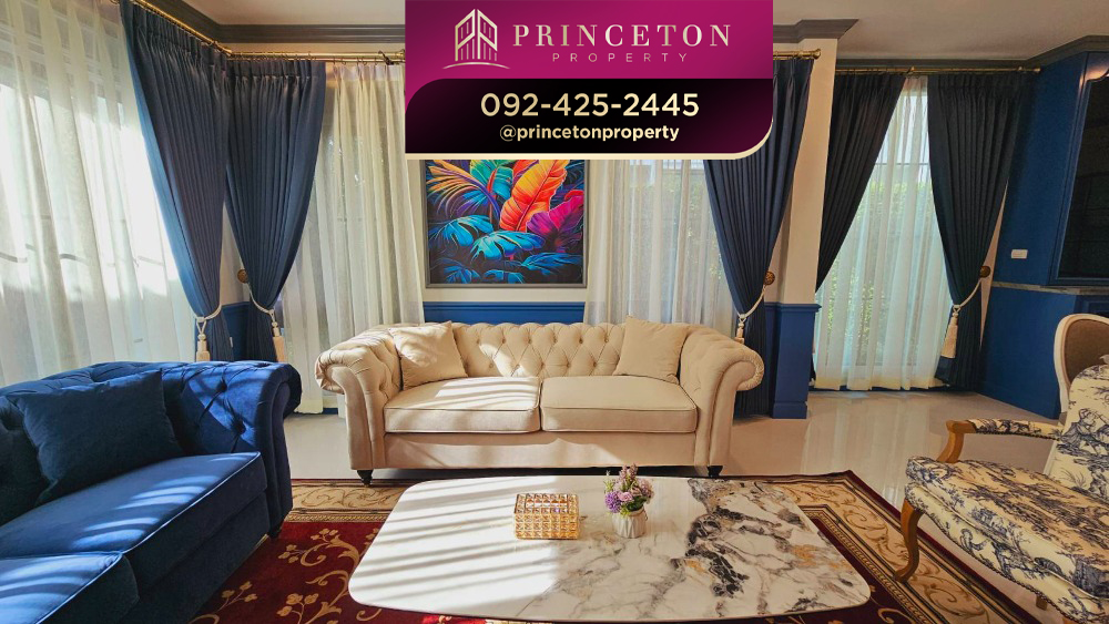 For RentHousePattanakan, Srinakarin : Nantawan Rama 9 Krungthep Kreetha new house fully furnished