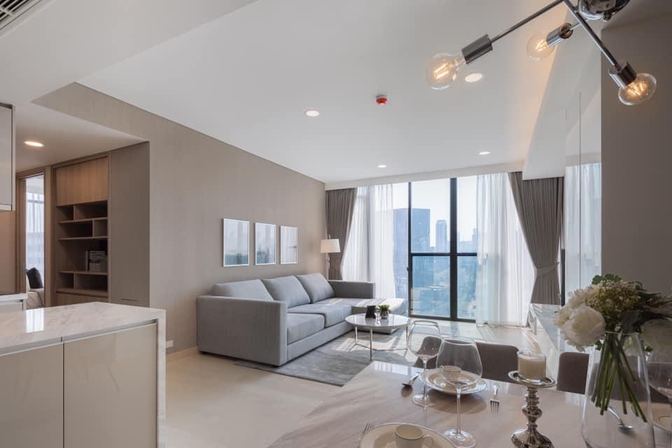 ให้เช่าคอนโดคลองเตย กล้วยน้ำไท : Siamese Exclusive Queens for Rent - 2 beds  - 85.00 sqm - 66500 THB