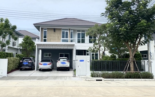 ให้เช่าบ้าน : ให้เช่าบ้านเดี่ยว มัณฑนา บางนา วงแหวน ซอยราม2 เฟอร์นิเจอร์ครบ พร้อมอยู่