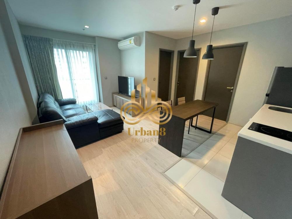 For RentCondoRatchathewi,Phayathai : Rhythm Rangnam, 2 bedroom, 1 bathroom, 47 sqm, 15th floor, private/corner room, brand-new, prime location - just one step to BTS Skytrain Victory Monument Station