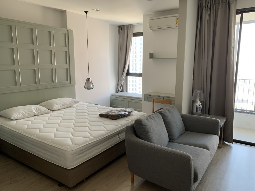 For RentCondoRatchathewi,Phayathai : Condo for rent, 1 bedroom, Ideo Q Ratchathewi, 34 sq m. City View, beautiful decoration, near BTS