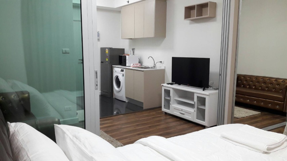 For RentCondoBangna, Bearing, Lasalle : Cheap rent ✅ A Space Me Bangna ✅ Size 25 sq m, 14th floor