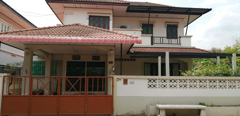 For RentHouseNonthaburi, Bang Yai, Bangbuathong : 2-story detached house for rent Kunalai Bang Yai Village, Khlong Thanon Road, Sao Thong Hin, near Central Westgate.
