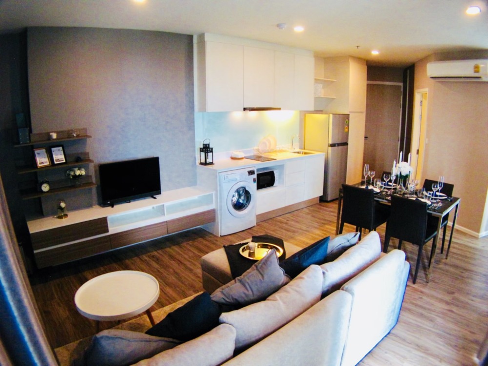 For RentCondoSriracha Laem Chabang Ban Bueng : Condo for rent with 2 bedrooms, corner room, beautiful view, Knightsbridge The Ocean Sriracha Project (KNIGHTSBRIDGE THE OCEAN SRIRACHA)