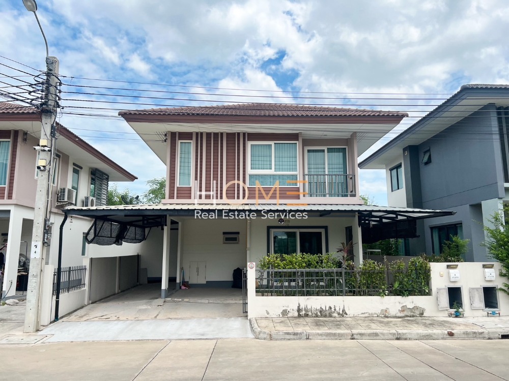 ขายบ้านพระราม 2 บางขุนเทียน : บ้านมุม private สุด! ต่อเติมโรงรถแล้ว ✨ ฮาบิเทีย ชายน์ ท่าข้าม - พระราม 2 / 3 ห้องนอน (ขาย), Habitia Shine Thakham - Rama 2 / 3 Bedrooms (SLAE) PUP216