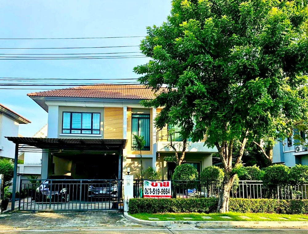 ขายบ้านนวมินทร์ รามอินทรา : ขายบ้านเดี่ยวพร้อมอยู่ หลังใหญ่ ถนนเมน บ้านมุม life bangkok boulevard Ramintra 65