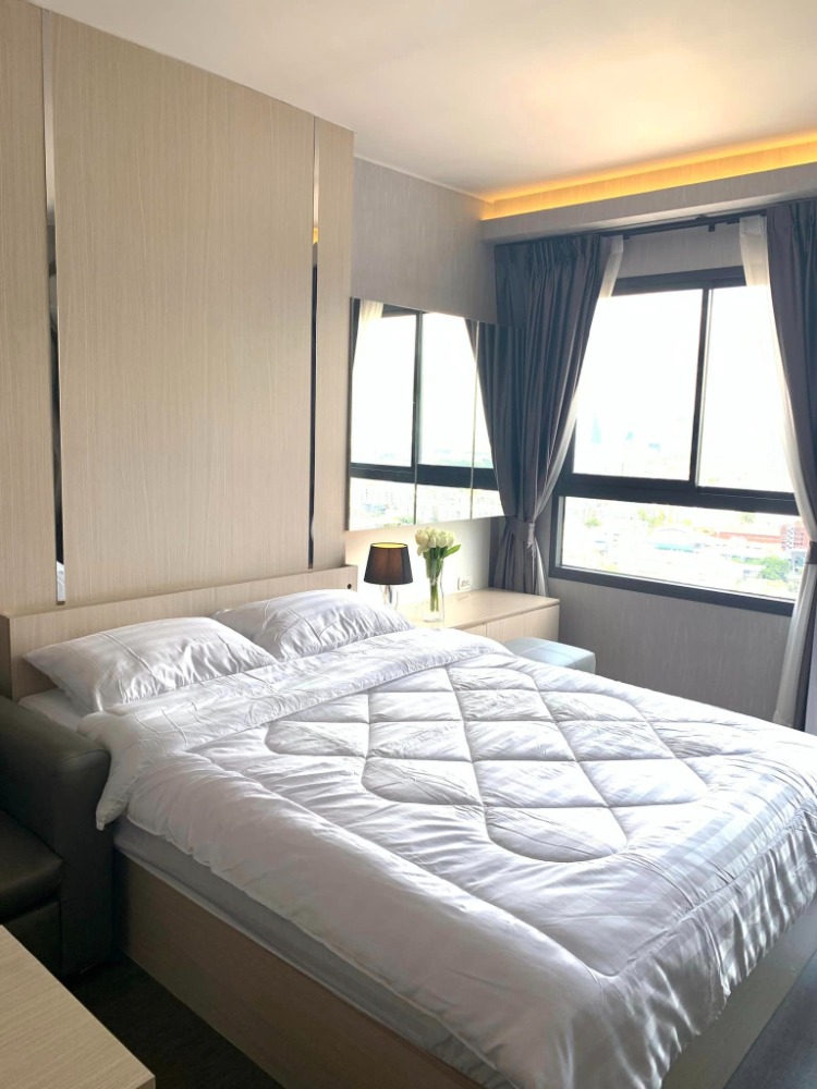 ให้เช่าคอนโดอ่อนนุช อุดมสุข : 👑  Ideo Sukhumvit 93 👑 ห้องอยู่ชั้นสูง วิวดีมาก แต่งครบพร้อมอยู่