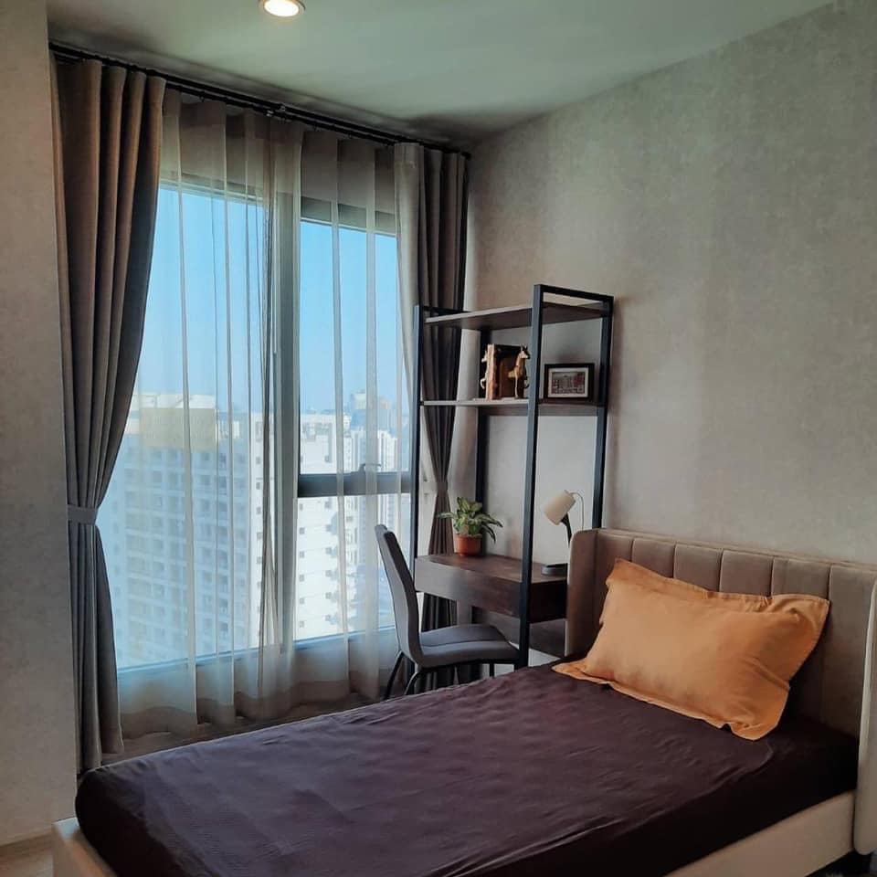 ให้เช่าคอนโดพระราม 9 เพชรบุรีตัดใหม่ RCA : 👑  Ideo Mobi Asoke 👑 For rent  2bed1bath , Corner unit & High floor , Fully furnished