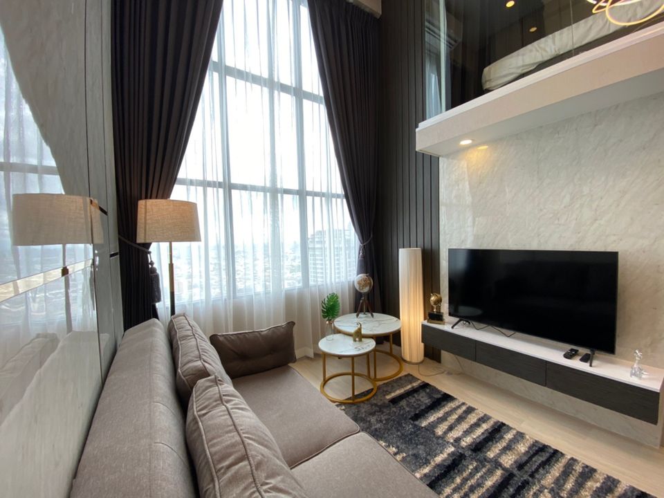 ให้เช่าคอนโดสาทร นราธิวาส : 👑 Knightsbridge Prime Sathorn 👑 ห้องสวยมาก ตกแต่งแบบจัดเต็ม ห้องมุม/เพดานสูง พร้อมเข้าอยู่ทันที