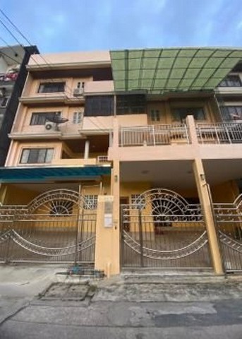 For RentShop HouseOnnut, Udomsuk : BS1193 4-storey building for rent, Soi Punnawithi 17, near BTS Punnawithi, only 800 meters, suitable for office