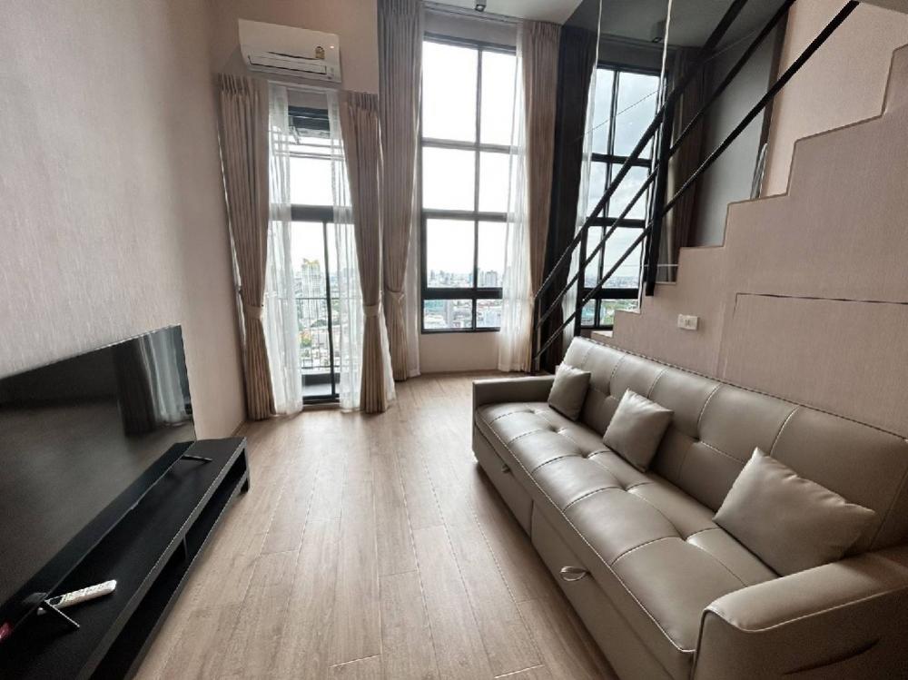 For RentCondoRama9, Petchburi, RCA : Code: M27For Rent 🔥Ideo Rama9 Asoke🔥Near rama9. 300 m. 1 Bed Loft