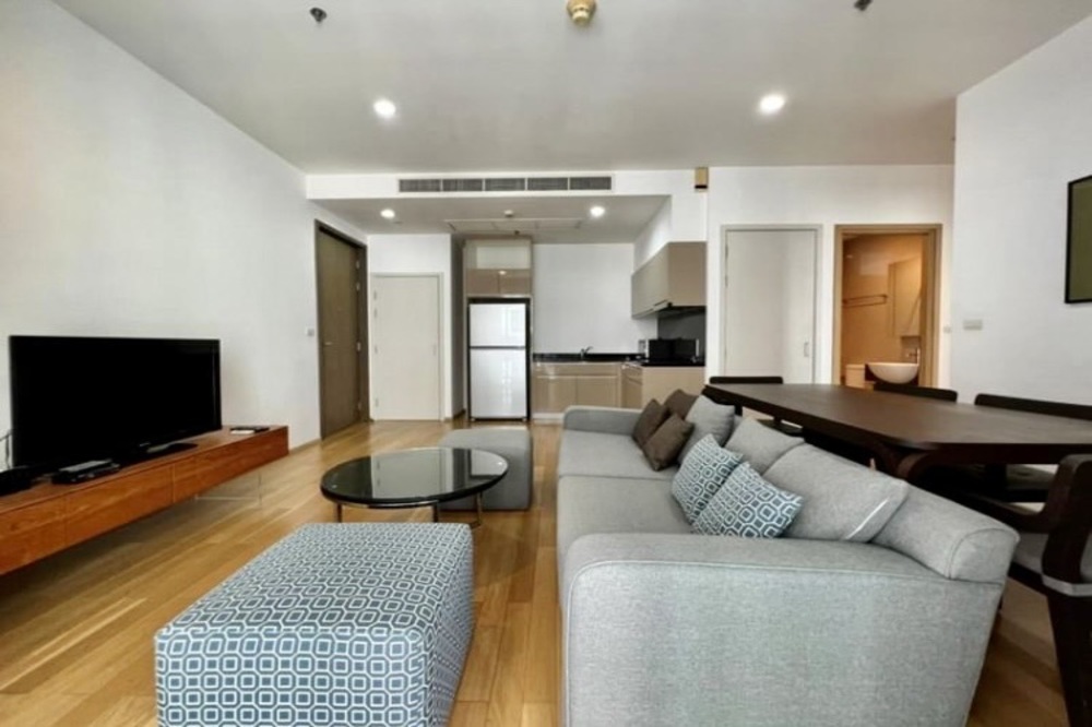 For RentCondoSukhumvit, Asoke, Thonglor : Code C20230100596....39 by Sansiri for rent, 2 bedroom, 2 bathroom , high floor, furnished, ready to move in