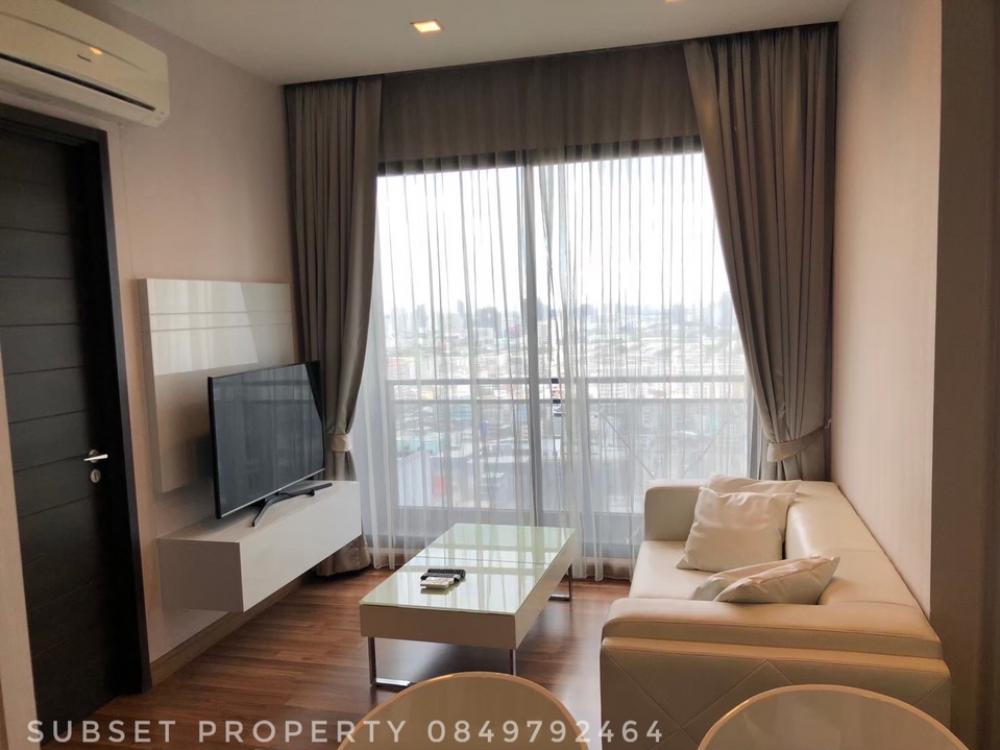 ให้เช่าคอนโดรัชดา ห้วยขวาง : IVY AMPIO🛎️ 1ห้องนอนชั้นสูง วิวเมือง พร้อมอยู่(ยินดีต่อรอง💯)