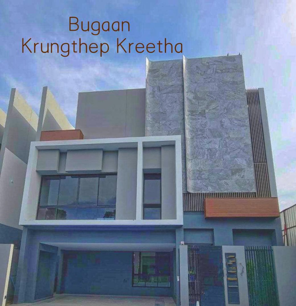 For RentHousePattanakan, Srinakarin : 國際學校附近豪華獨立屋出租 Super Luxury detached house for rent Bugaan krungthep kreetha