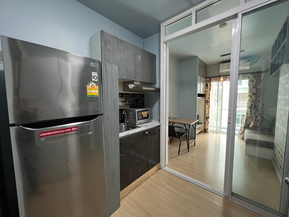 For RentCondoRama9, Petchburi, RCA : 🏢 Condo for rent, A Space Asoke-Ratchada, Building B, 5th floor, size 35 sq m., pool view, beautiful room, ready to move in.