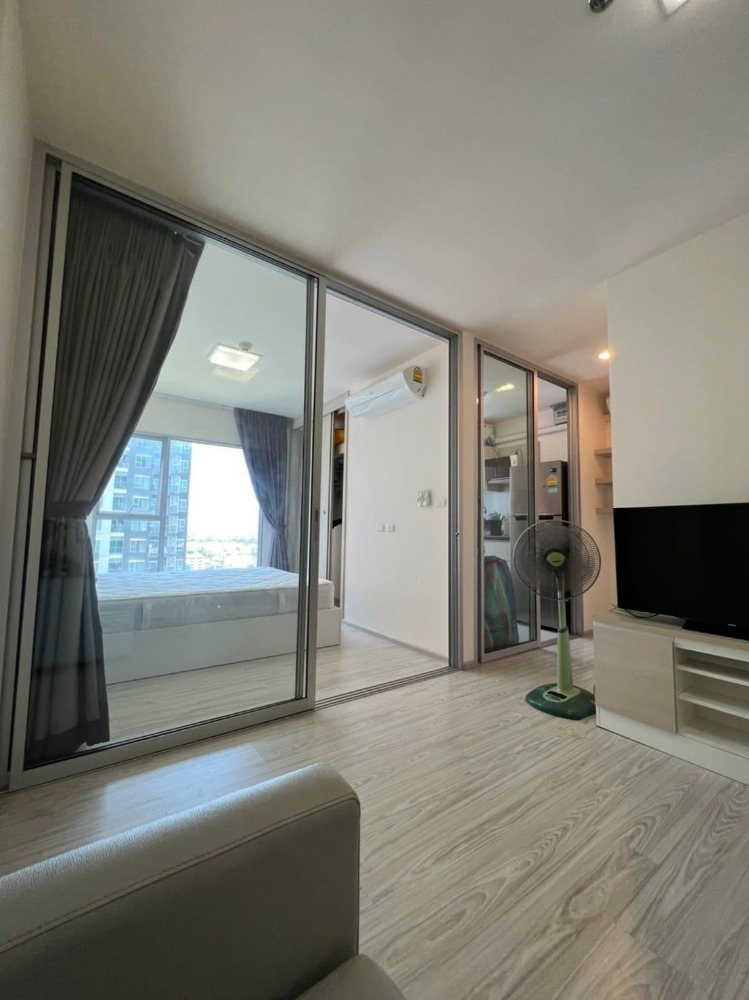 For RentCondoRattanathibet, Sanambinna : ⛩️ Condo for rent: Aspire Rattanathibet 2 // Size 30 sq m // Floor 15 // Room 1 bed // Pool view //