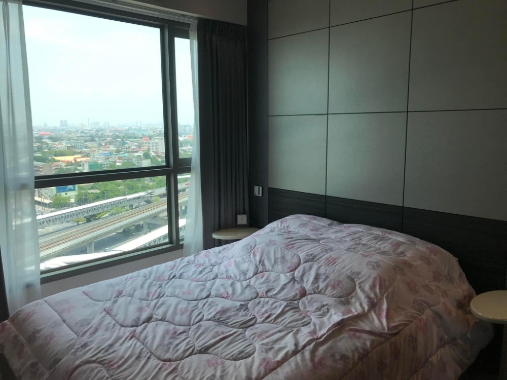 For RentCondoThaphra, Talat Phlu, Wutthakat : For rent, Whizdom Station Ratchada-Thapra, 16th floor, size 29 sq m., complete furniture and electrical appliances. There is a washing machine.