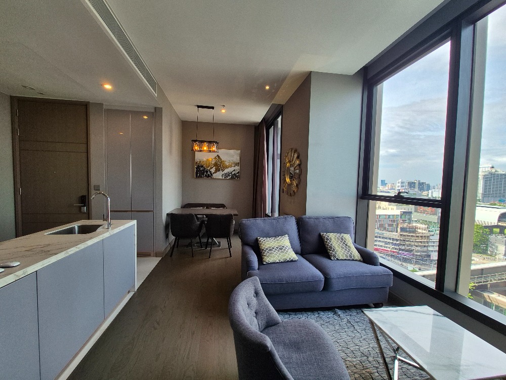 ให้เช่าคอนโดพระราม 9 เพชรบุรีตัดใหม่ RCA : ❌THE ESSE at SINGHA COMPLEX⭐Luxury 1 Bedroom⭐48 Sq.m⭐MRT Phetchaburi Statio
