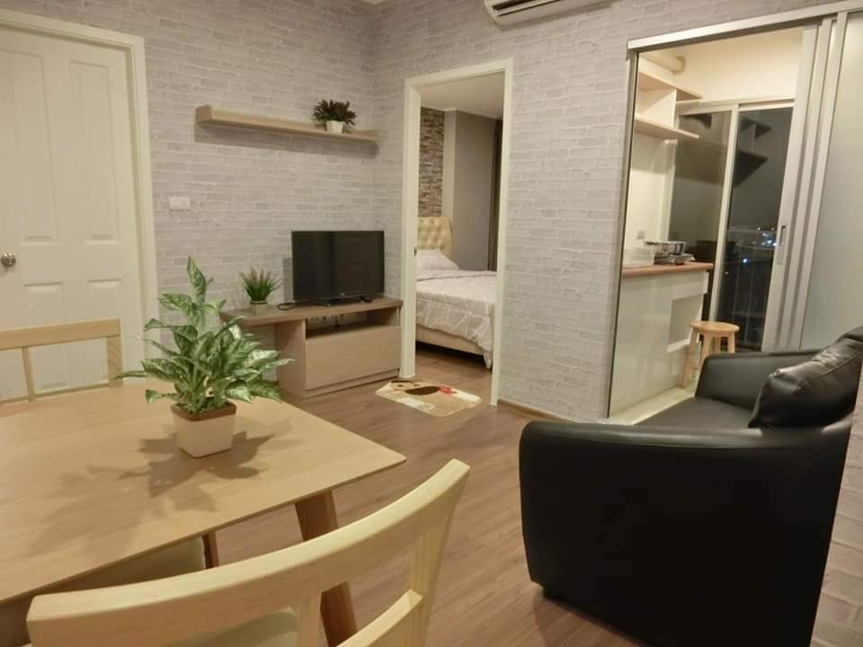 For RentCondoThaphra, Talat Phlu, Wutthakat : 👑 U Delight @Talat Phlu Station 👑 Corner room, fully furnished, ready to move in. Very convenient to travel