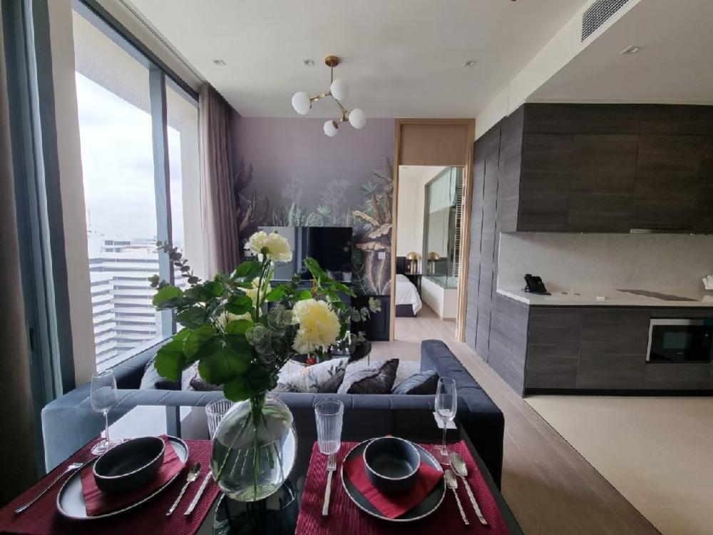 ให้เช่าคอนโดสุขุมวิท อโศก ทองหล่อ : ห้องมุม 35,000/เดือน🔰 the esse asoke 1ห้องนอน 1ห้องน้ำ ✨️มีอ่างอาบน้ำ ✨️