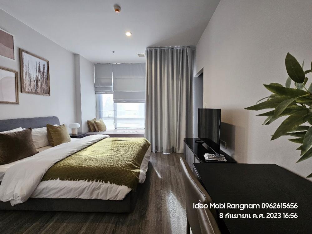 For RentCondoRatchathewi,Phayathai : Ideo Mobi Rangnam  Condo for RENT  ให้เช่า **  Ideo Mobi Rangnam ห้องกว้าง  29 ตรม. พร้อมอยู่@ 18,000 บาท  Call 096-2615656Location : Phayathai Ratchatewi AriRental Price : 18,000 BahtCondominium near BTS :  Victory monument StationCondominium Un