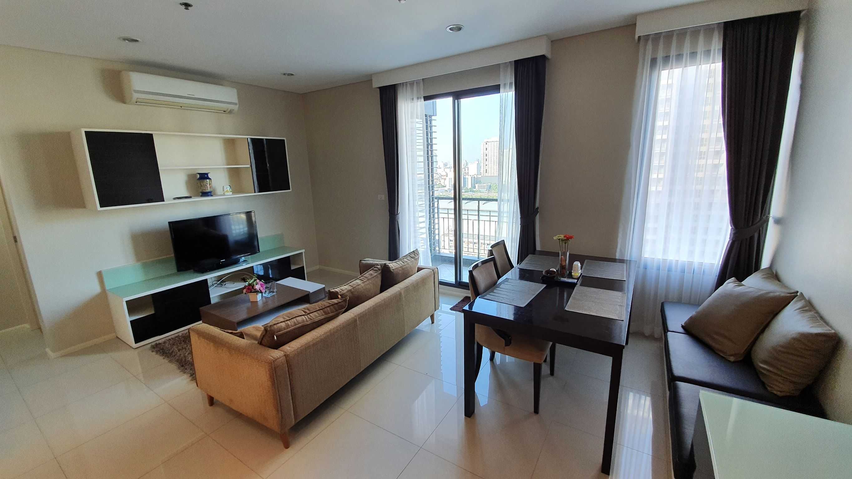 For RentCondoRama9, Petchburi, RCA : Villa Asoke for Rent - 2 beds  - 80.00 sqm - 43000 THB