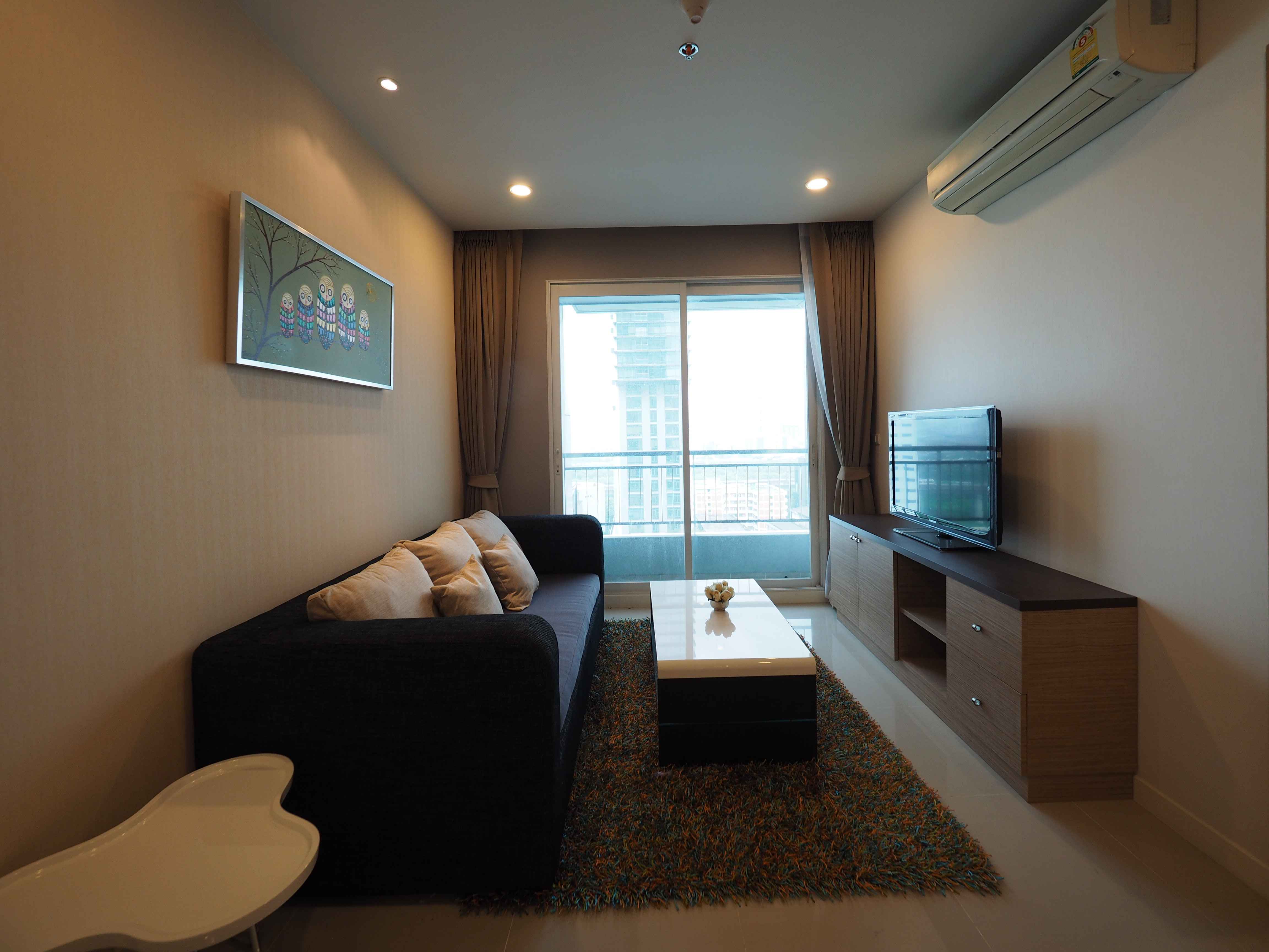 For RentCondoRama9, Petchburi, RCA : Circle Condominium for Rent - 1 beds  - 48 sqm - 30000 THB