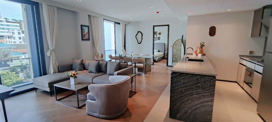 ให้เช่าคอนโดสุขุมวิท อโศก ทองหล่อ : The Reserve 61 Hideaway for Rent - 2 beds  - 113 sqm - 95000 THB