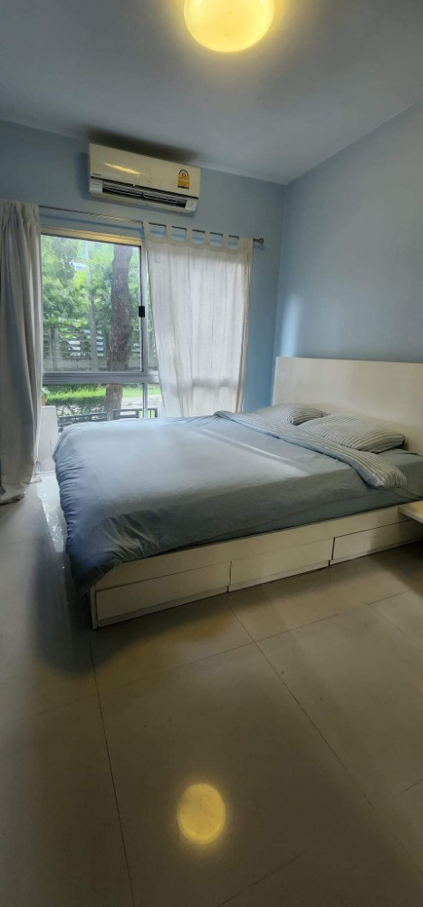 For RentCondoOnnut, Udomsuk : 🩷🌈For rent🧸🌳A Space Sukhumvit 77🌷🧸Size 45 sq m, 1st floor, Building B // 1 bedroom, 1 bathroom, garden view 🪧