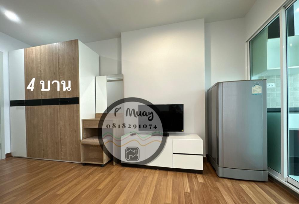 For RentCondoBang Sue, Wong Sawang, Tao Pun : ❌ Already rented ❌ ✅ Ready to move in ✅ You can reserve it for rent. Great value room 🅰️ Open room ‼️ 4 wardrobe doors ‼️ There is a dressing table. #Regent Home Bang Son 27 ❤️Rent 7,000