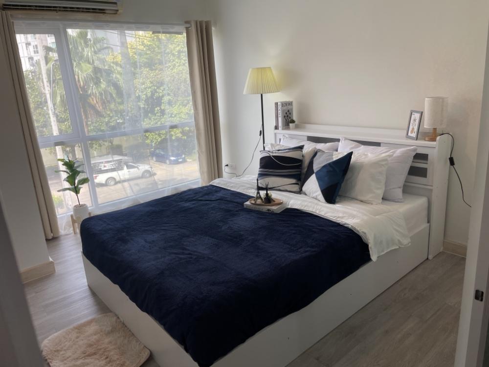 For SaleCondoThaphra, Talat Phlu, Wutthakat : #Ownerpost Metro Park Sathorn Lake View white condo 31sqm newly renovated. Shuttle bus to BTS. 10 mins to Sathorn, monthly installment 6k, salary 15k, can get a loan.