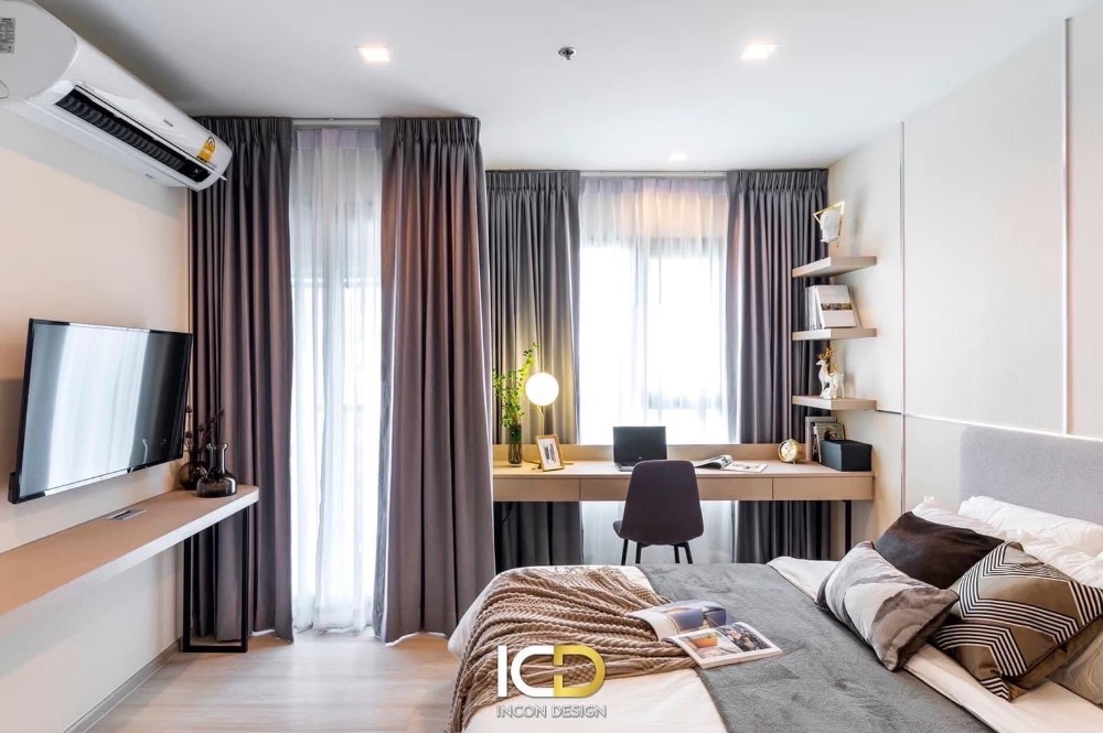 Hurry now! Beautifully decorated room, Life One Wireless, has a washing machine, fully furnished, near MRT and BTS. Loading...