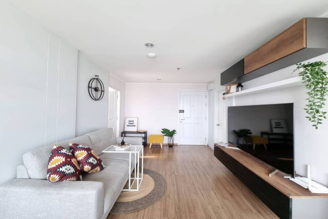 For RentCondoThaphra, Talat Phlu, Wutthakat : Code C20230900006....U Delight @Talat Phlu Station for rent, 2 bedroom, 1 bathroom, high floor, furnished, ready to move in