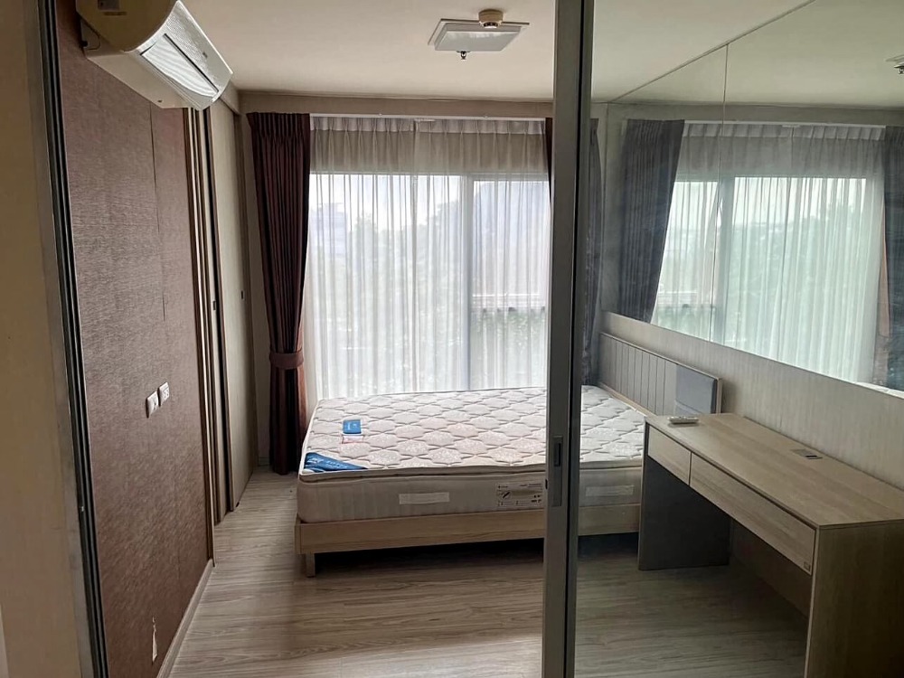 For RentCondoRattanathibet, Sanambinna : ⛩️ Rent Aspire Rattanathibet 2 // Size 30.71 sq m // 4th floor // Room 1 bed // Pool view //