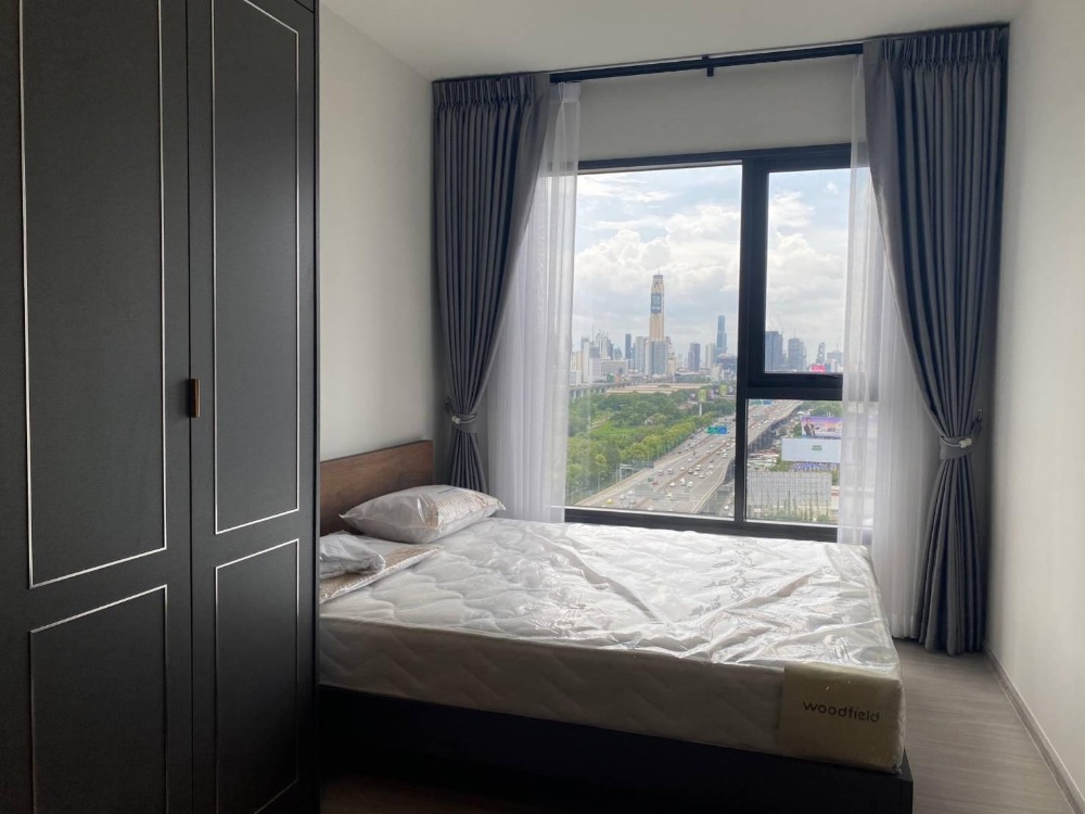 For RentCondoRama9, Petchburi, RCA : For rent, Life Asoke Hype, Studio room, high floor, very beautiful view, near MRT Rama 9.